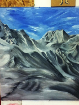mountainscape wip3